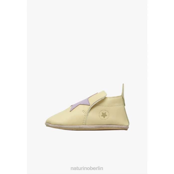 de Naturino Baby myjy Krippenschuhe aus Leder Gelb 822X17