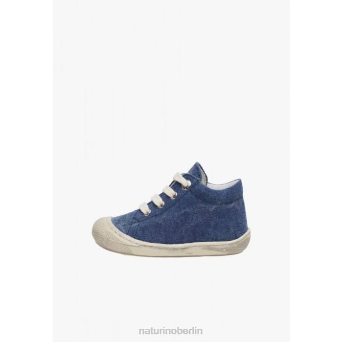 de Naturino Kinder Kokon Canvas-Schuhe für die ersten Schritte Blau 822X285