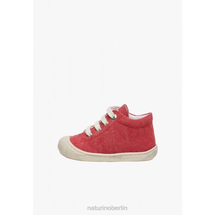 de Naturino Kinder Kokon Canvas-Schuhe für die ersten Schritte Rot 822X337