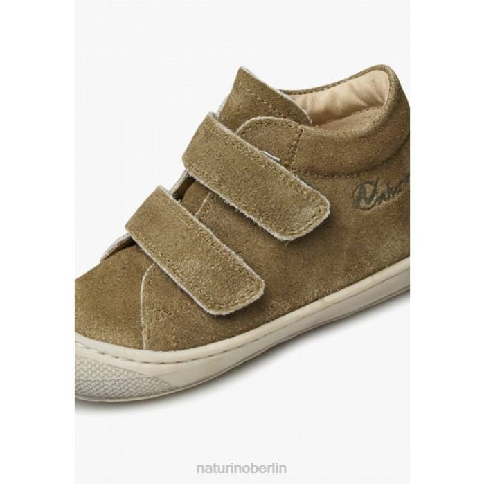 de Naturino Kinder Kokon vl Erste-Schritte-Schuhe aus Delave-Wildleder Armeegrün 822X330