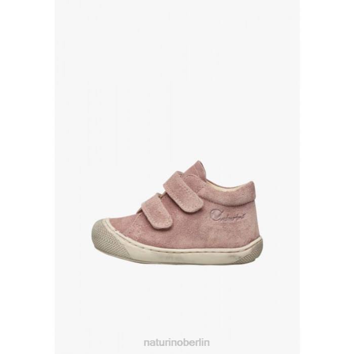 de Naturino Kinder Kokon vl Erste-Schritte-Schuhe aus Delave-Wildleder Rosa 822X332