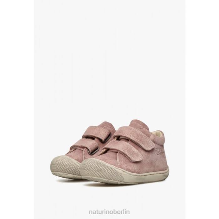 de Naturino Kinder Kokon vl Erste-Schritte-Schuhe aus Delave-Wildleder Rosa 822X332