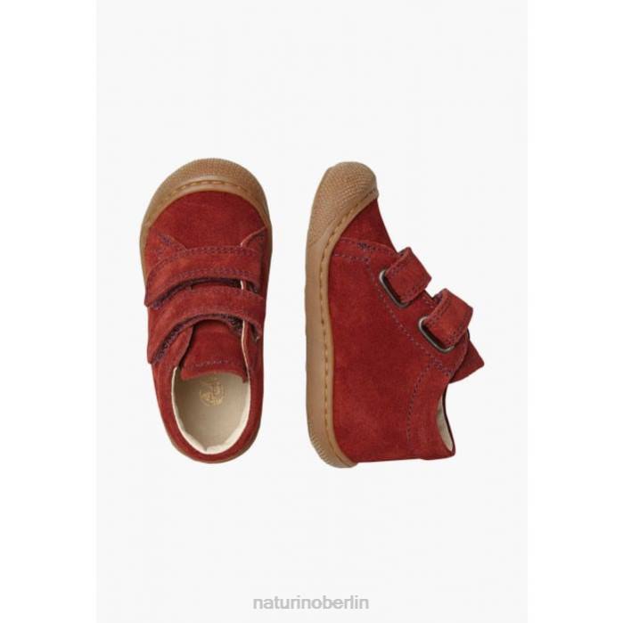 de Naturino Kinder Kokon vl Erste-Schritte-Schuhe aus Wildleder Rot 822X259
