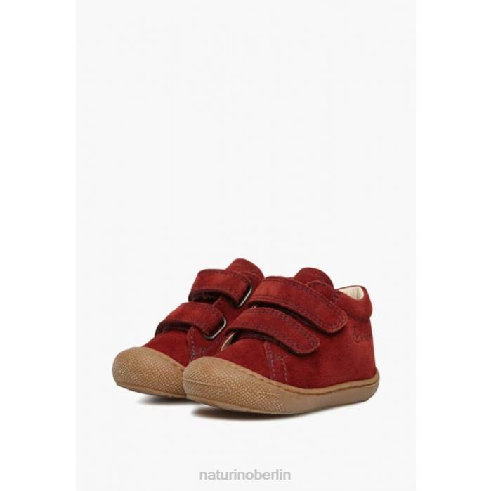 de Naturino Kinder Kokon vl Erste-Schritte-Schuhe aus Wildleder Rot 822X259