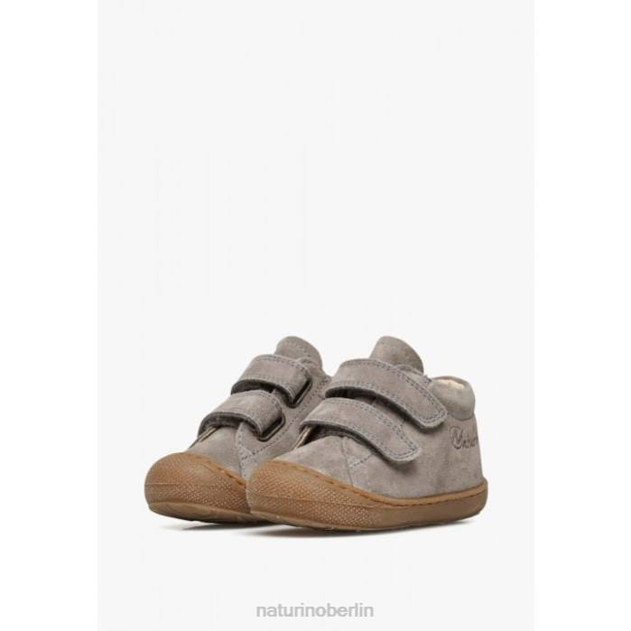 de Naturino Kinder Kokon vl Erste-Schritte-Schuhe aus Wildleder grau 822X335