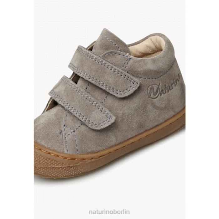 de Naturino Kinder Kokon vl Erste-Schritte-Schuhe aus Wildleder grau 822X335