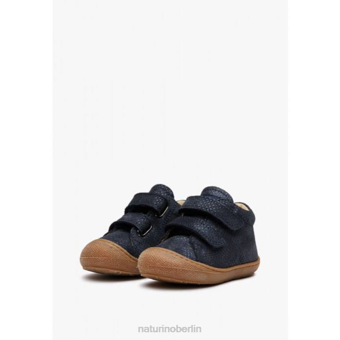 de Naturino Kinder Kokon vl Glitzernde Wildlederschuhe für den ersten Schritt Blau 822X260