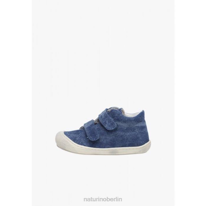 de Naturino Kinder Kokon Canvas-Schuhe für die ersten Schritte Blau 822X198
