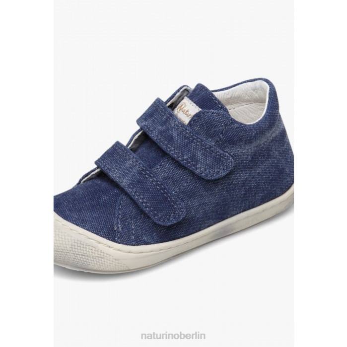 de Naturino Kinder Kokon Canvas-Schuhe für die ersten Schritte Blau 822X198