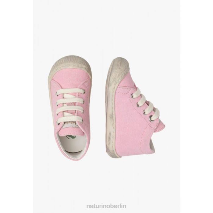 de Naturino Kinder Kokon Canvas-Schuhe für die ersten Schritte Rosa 822X131
