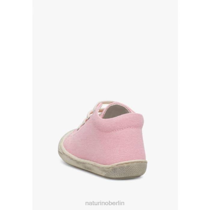 de Naturino Kinder Kokon Canvas-Schuhe für die ersten Schritte Rosa 822X131