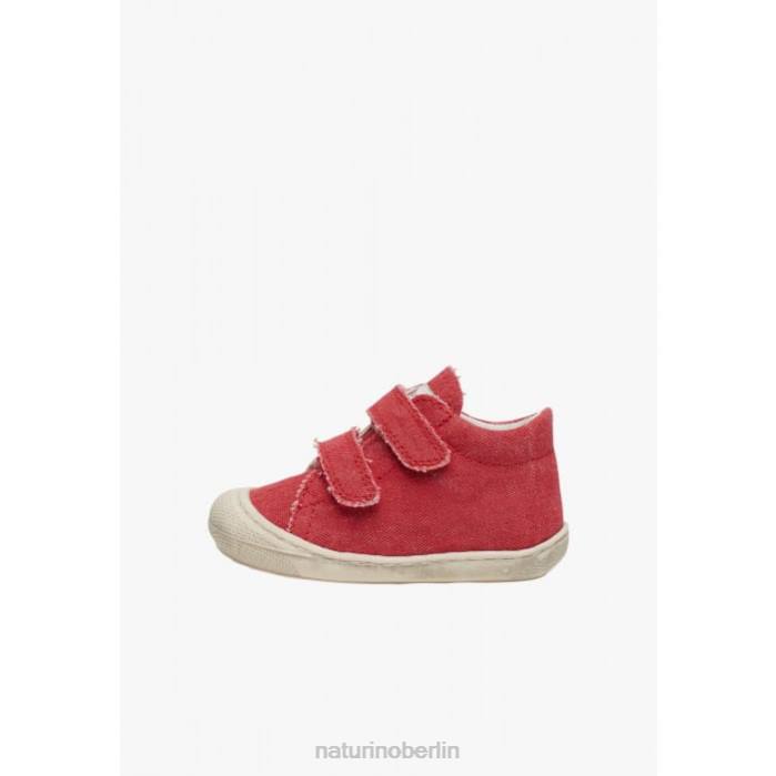 de Naturino Kinder Kokon Canvas-Schuhe für die ersten Schritte Rot 822X206