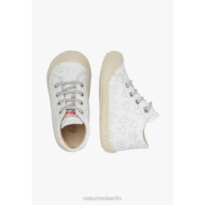 de Naturino Kinder Kokon Erste-Schritte-Schuhe aus Leder Weiss 822X70