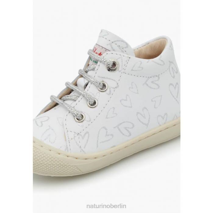 de Naturino Kinder Kokon Erste-Schritte-Schuhe aus Leder Weiss 822X70