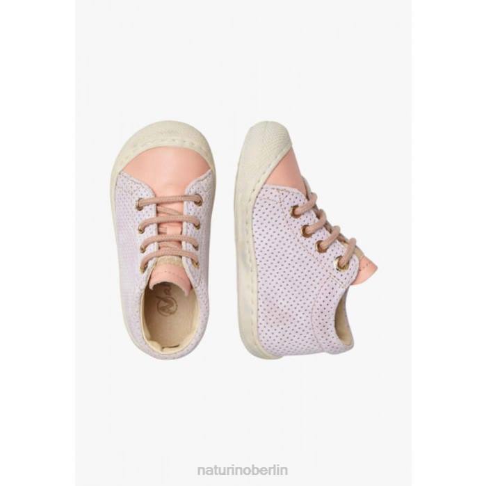 de Naturino Kinder Kokon Erste-Schritte-Schuhe aus Leder und Wildleder lila 822X80