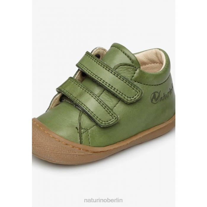 de Naturino Kinder Kokon Erste-Schritte-Schuhe aus Nappaleder Grün 822X202