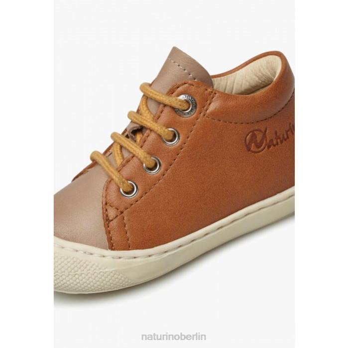 de Naturino Kinder Kokon Erste-Schritte-Schuhe aus Nappaleder braun 822X171