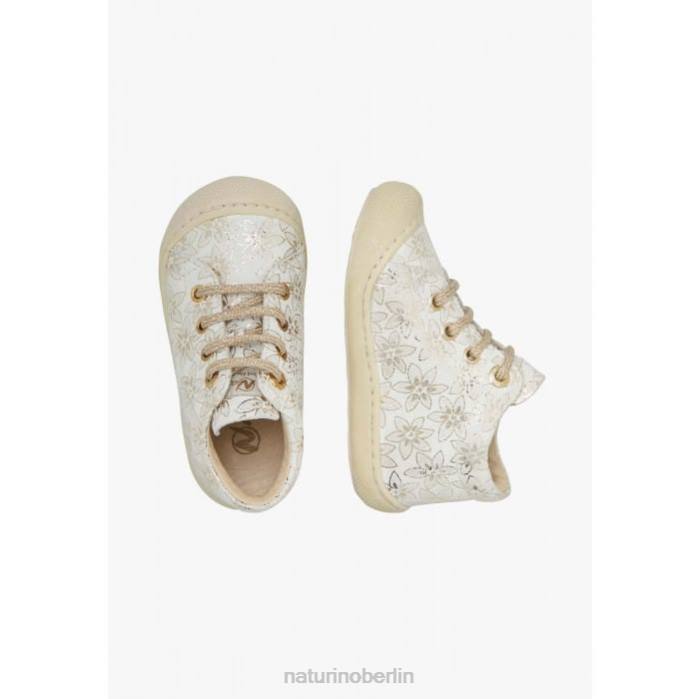 de Naturino Kinder Kokon Erste-Schritte-Schuhe aus Wildleder Platin 822X77