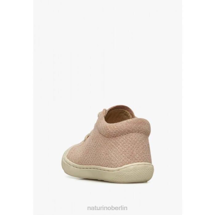 de Naturino Kinder Kokon Erste-Schritte-Schuhe aus Wildleder Puderrosa 822X86