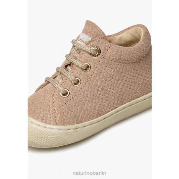de Naturino Kinder Kokon Erste-Schritte-Schuhe aus Wildleder Puderrosa 822X86