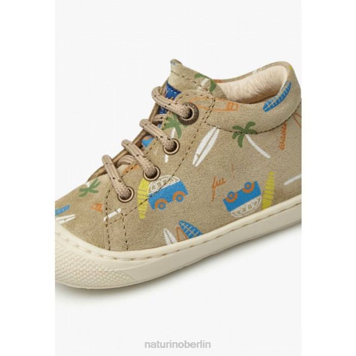 de Naturino Kinder Kokon Erste-Schritte-Schuhe aus Wildleder Taubengrau 822X84