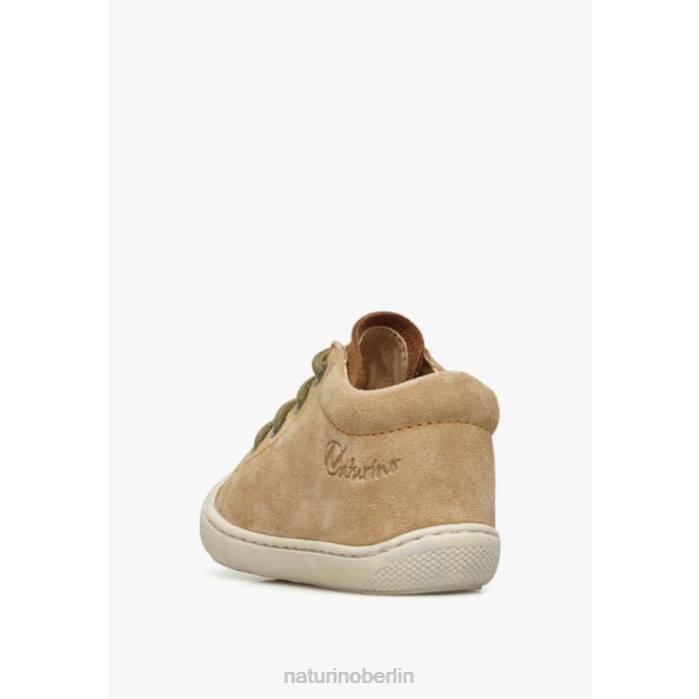 de Naturino Kinder Kokon Erste-Schritte-Schuhe aus Wildleder beige-braun 822X62