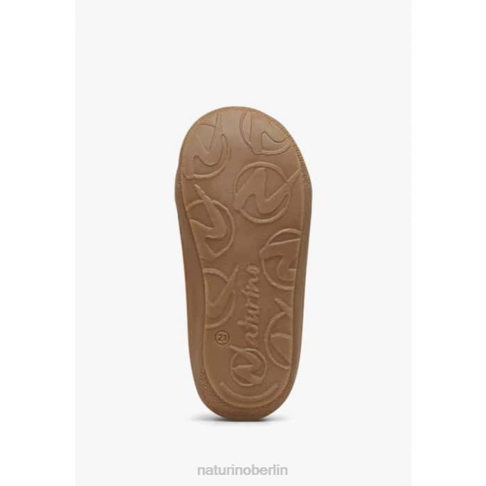 de Naturino Kinder Kokon Erste-Schritte-Schuhe aus bedrucktem Nappaleder Puderrosa 822X60