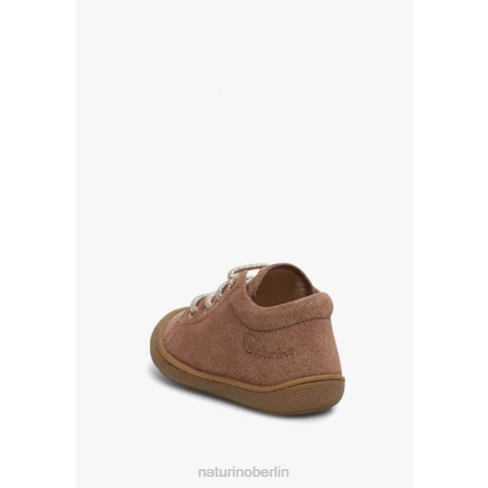 de Naturino Kinder Kokon Glitzernde Wildlederschuhe für den ersten Schritt altrosa 822X122