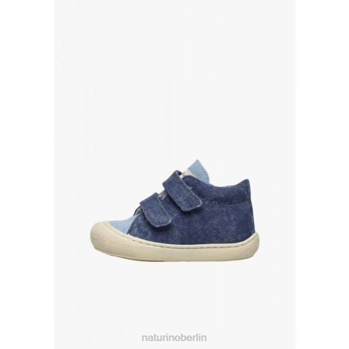 de Naturino Kinder Kokon vl Canvas-Schuhe für die ersten Schritte blau-himmelblau 822X97
