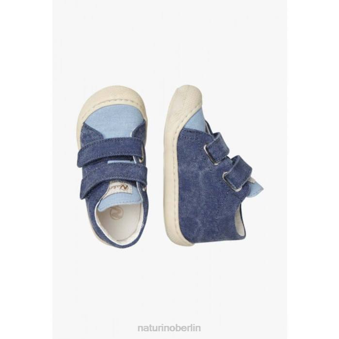 de Naturino Kinder Kokon vl Canvas-Schuhe für die ersten Schritte blau-himmelblau 822X97