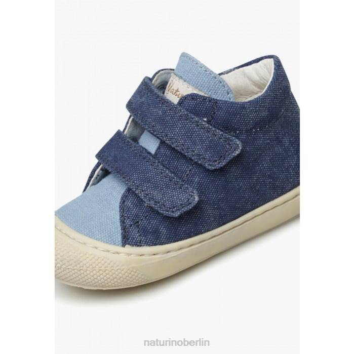 de Naturino Kinder Kokon vl Canvas-Schuhe für die ersten Schritte blau-himmelblau 822X97