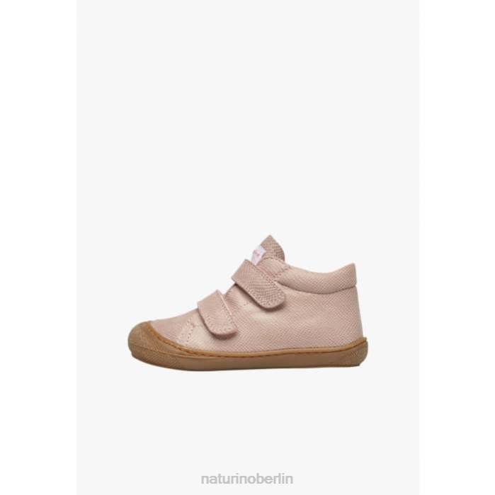 de Naturino Kinder Kokon vl Erste-Schritt-Stiefeletten aus Leder mit Reptilienmuster Rosa 822X214