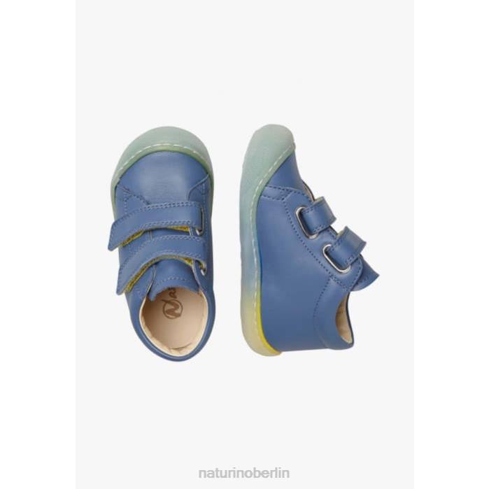 de Naturino Kinder Kokon vl Erste-Schritte-Schuhe aus Leder Blau 822X170