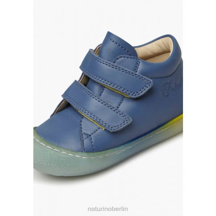 de Naturino Kinder Kokon vl Erste-Schritte-Schuhe aus Leder Blau 822X170