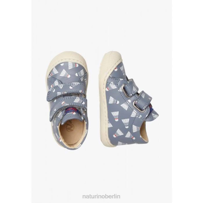 de Naturino Kinder Kokon vl Erste-Schritte-Schuhe aus Leder hellblau 822X154
