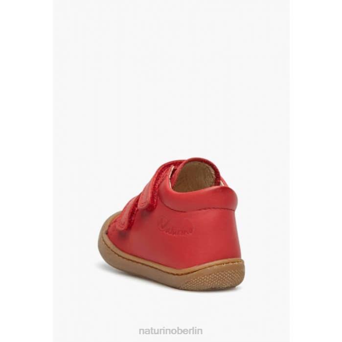 de Naturino Kinder Kokon vl Erste-Schritte-Schuhe aus Nappaleder Rot 822X217