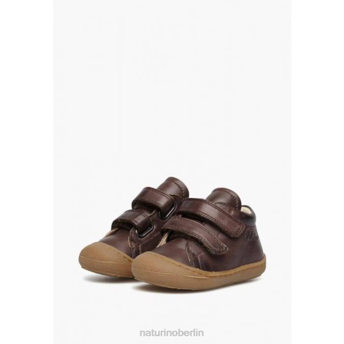 de Naturino Kinder Kokon vl Erste-Schritte-Schuhe aus Nappaleder dunkelbraun 822X195