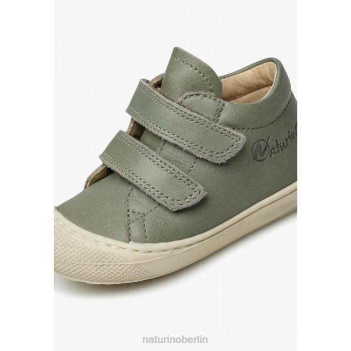 de Naturino Kinder Kokon vl Erste-Schritte-Schuhe aus Nappaleder dunkelgrün 822X149