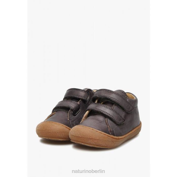de Naturino Kinder Kokon vl Erste-Schritte-Schuhe aus Nappaleder grau 822X135