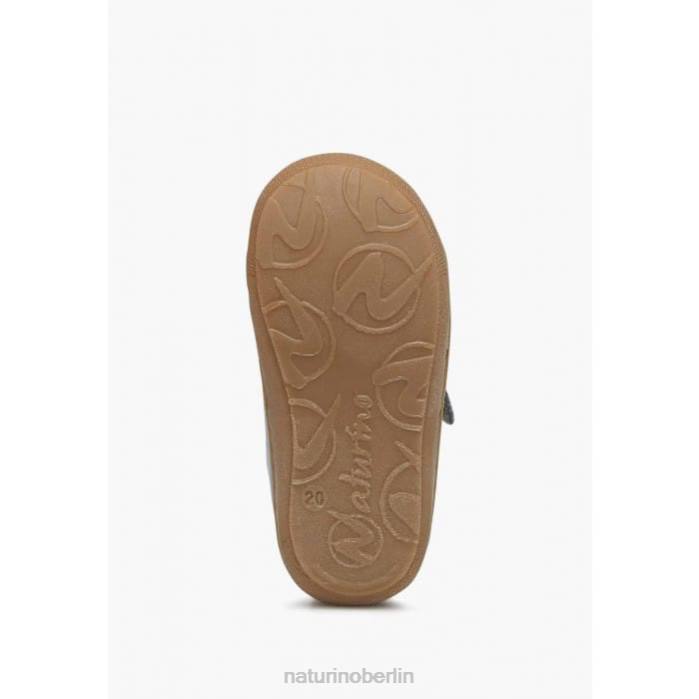 de Naturino Kinder Kokon vl Erste-Schritte-Schuhe aus Nappaleder hellblau 822X197