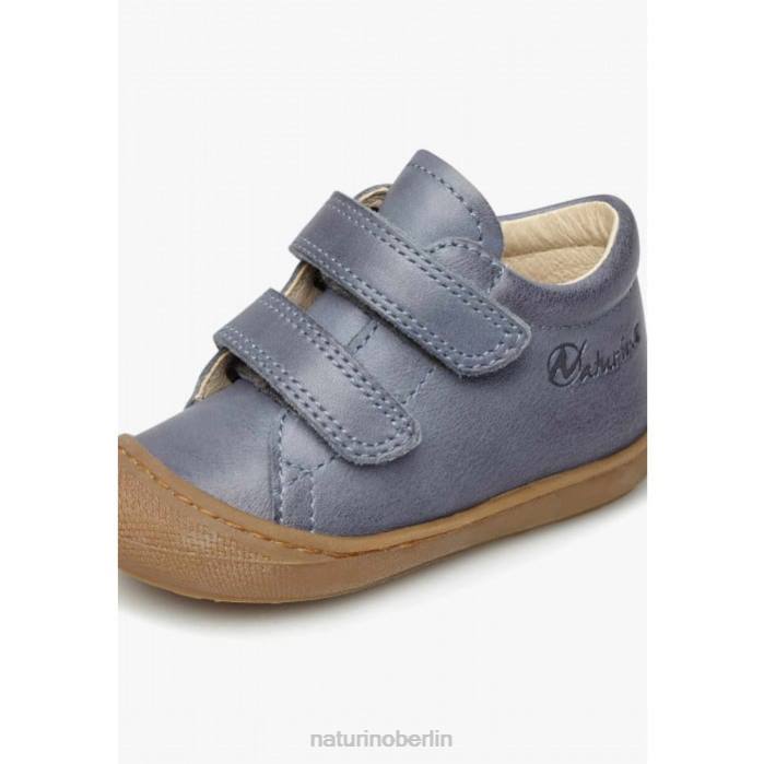 de Naturino Kinder Kokon vl Erste-Schritte-Schuhe aus Nappaleder hellblau 822X197