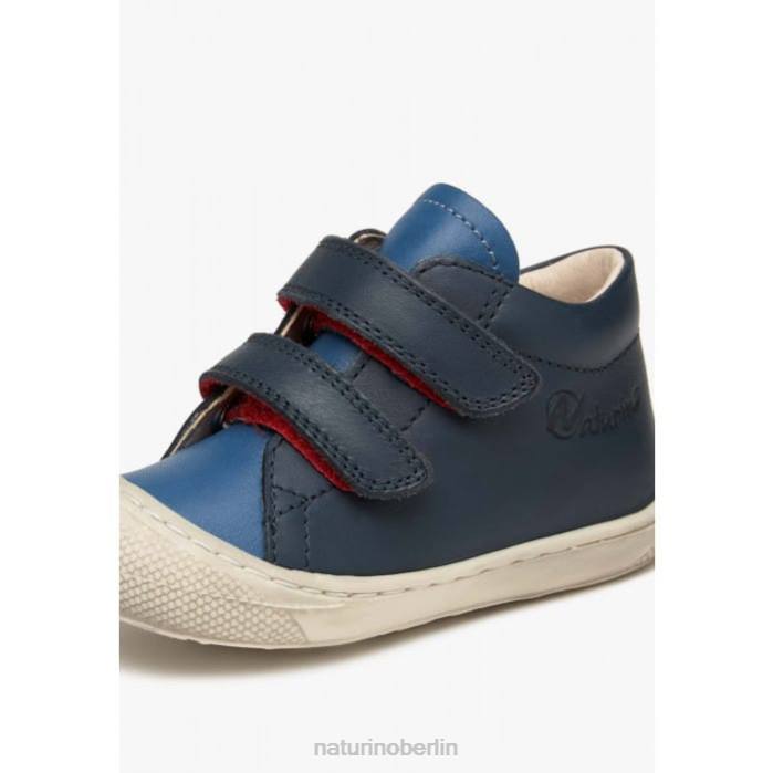 de Naturino Kinder Kokon vl Erste-Schritte-Schuhe aus Nappaleder marineblau-hellblau 822X61