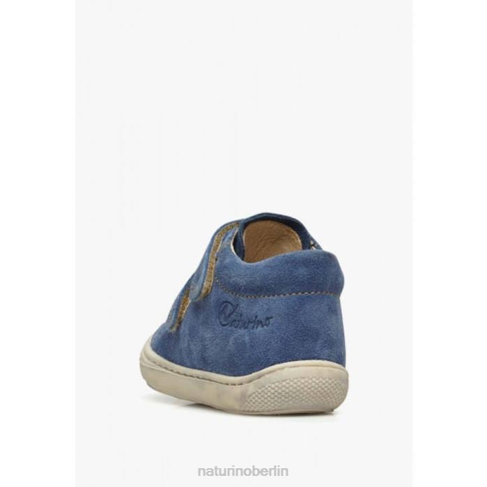 de Naturino Kinder Kokon vl Erste-Schritte-Schuhe aus Wildleder Blau 822X172