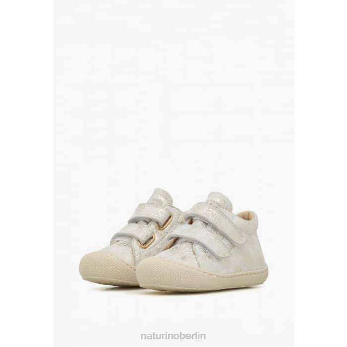 de Naturino Kinder Kokon vl Erste-Schritte-Schuhe aus Wildleder Platin 822X72
