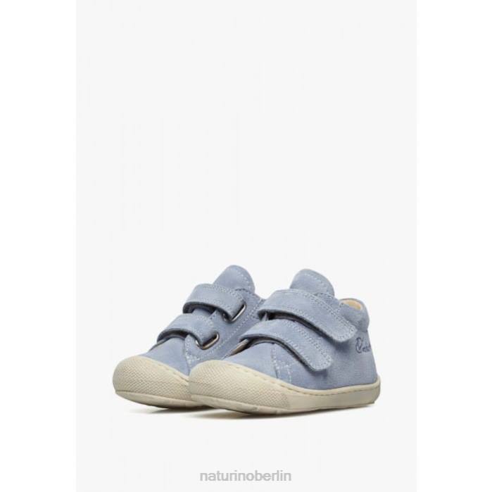 de Naturino Kinder Kokon vl Erste-Schritte-Schuhe aus Wildleder hellblau 822X215