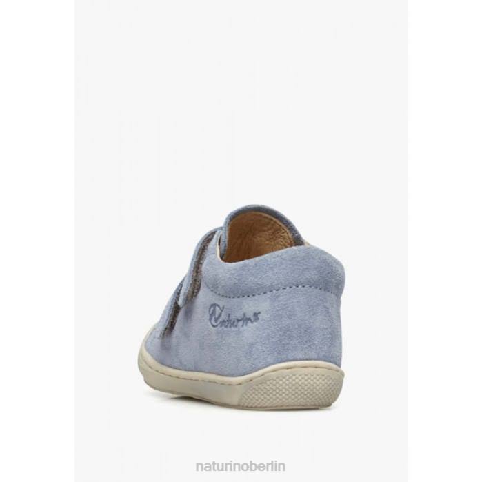 de Naturino Kinder Kokon vl Erste-Schritte-Schuhe aus Wildleder hellblau 822X215