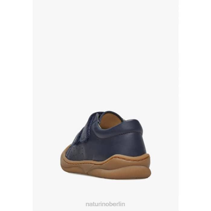 de Naturino Kinder gabby vl Erste-Schritte-Schuhe aus Nappaleder Blau 822X126