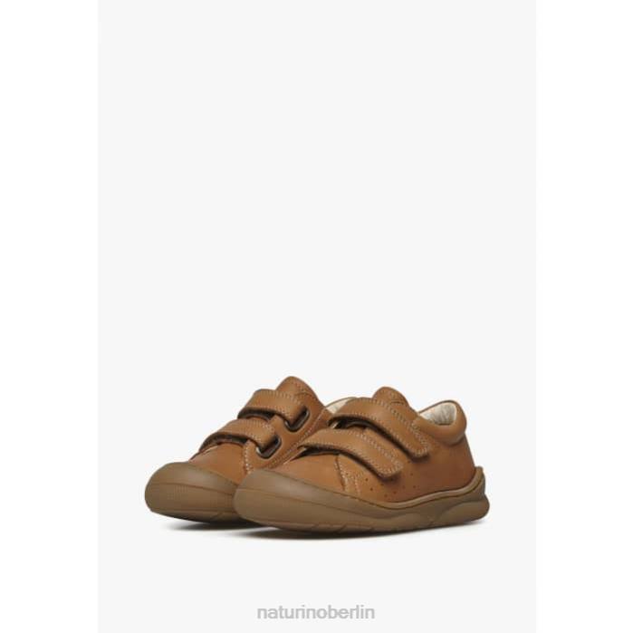 de Naturino Kinder gabby vl Erste-Schritte-Schuhe aus Nappaleder braun 822X129