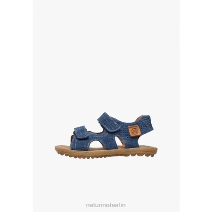 de Naturino Kinder Himmel Wildledersandalen Indigo 822X557