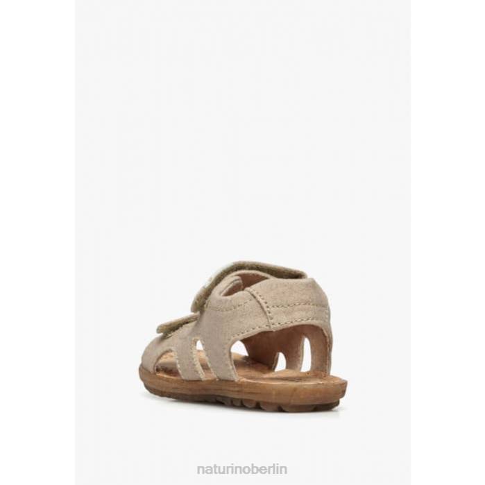 de Naturino Kinder Himmel organisch Sandalen aus Bio-Stoff Beige 822X18